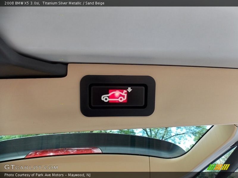 Titanium Silver Metallic / Sand Beige 2008 BMW X5 3.0si