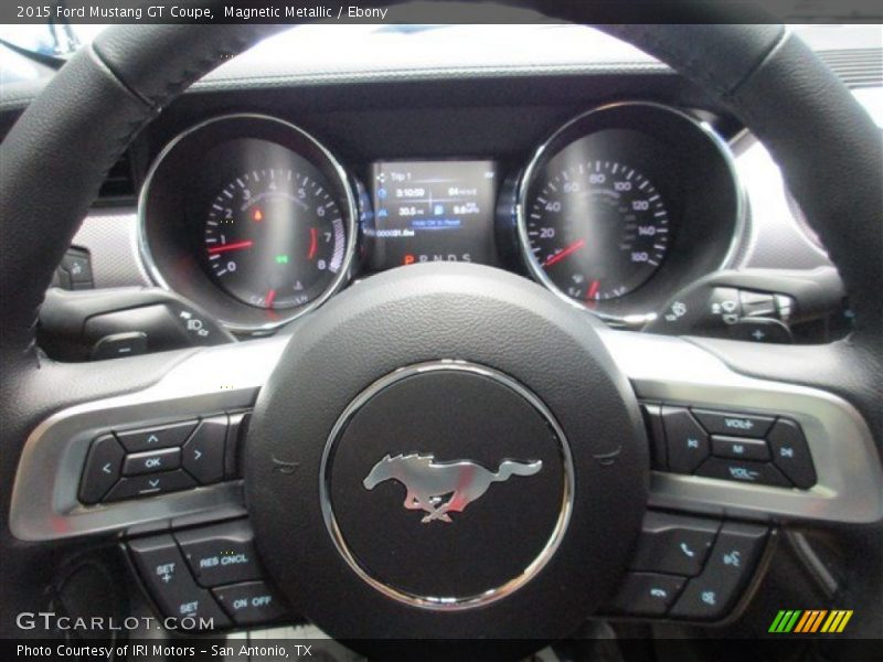 Magnetic Metallic / Ebony 2015 Ford Mustang GT Coupe