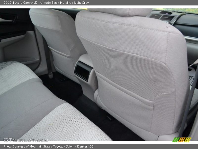 Attitude Black Metallic / Light Gray 2012 Toyota Camry LE