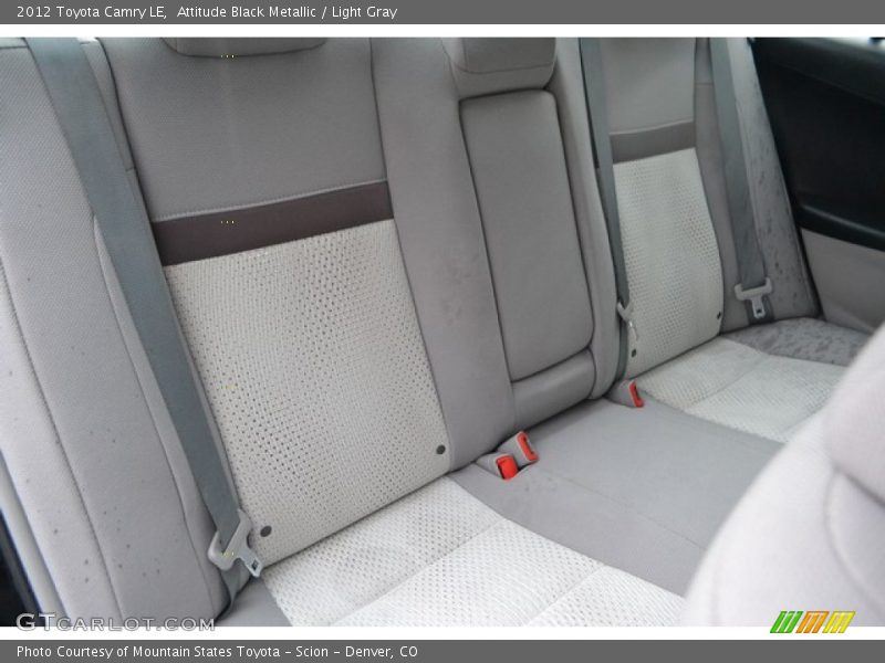 Attitude Black Metallic / Light Gray 2012 Toyota Camry LE