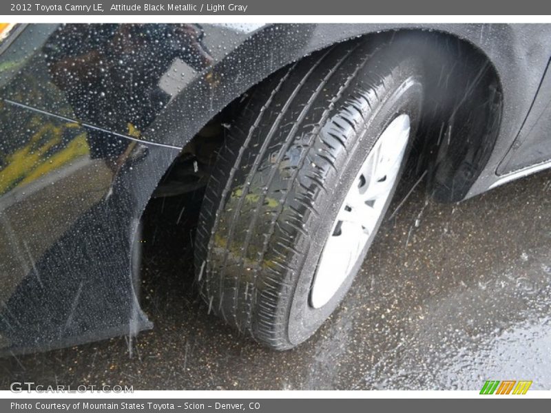 Attitude Black Metallic / Light Gray 2012 Toyota Camry LE