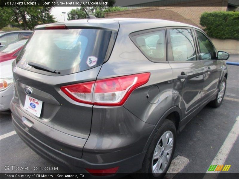 Sterling Gray Metallic / Charcoal Black 2013 Ford Escape S