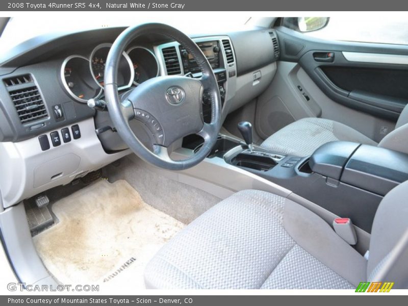  2008 4Runner SR5 4x4 Stone Gray Interior