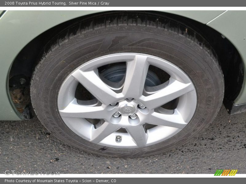 Silver Pine Mica / Gray 2008 Toyota Prius Hybrid Touring