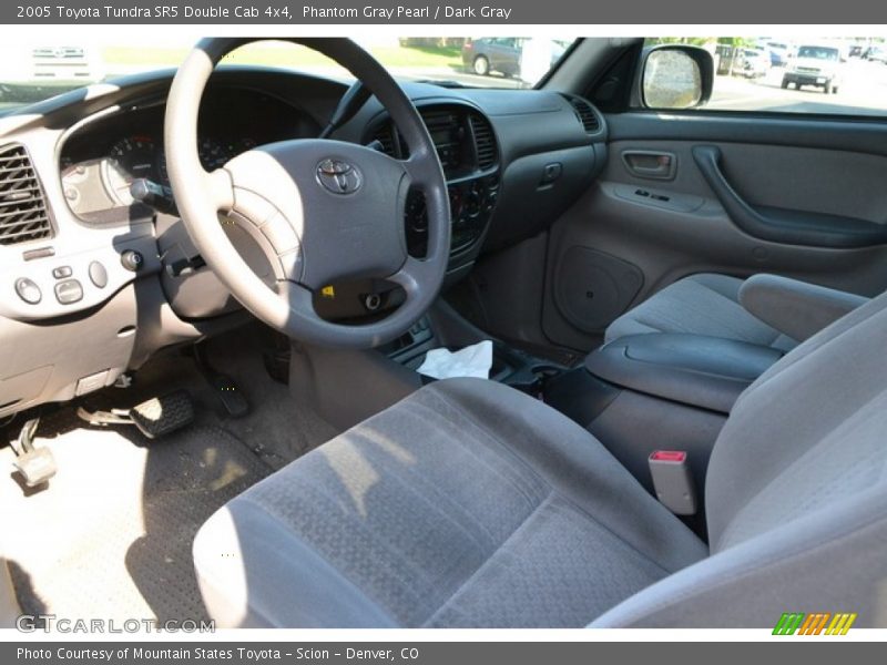 Phantom Gray Pearl / Dark Gray 2005 Toyota Tundra SR5 Double Cab 4x4