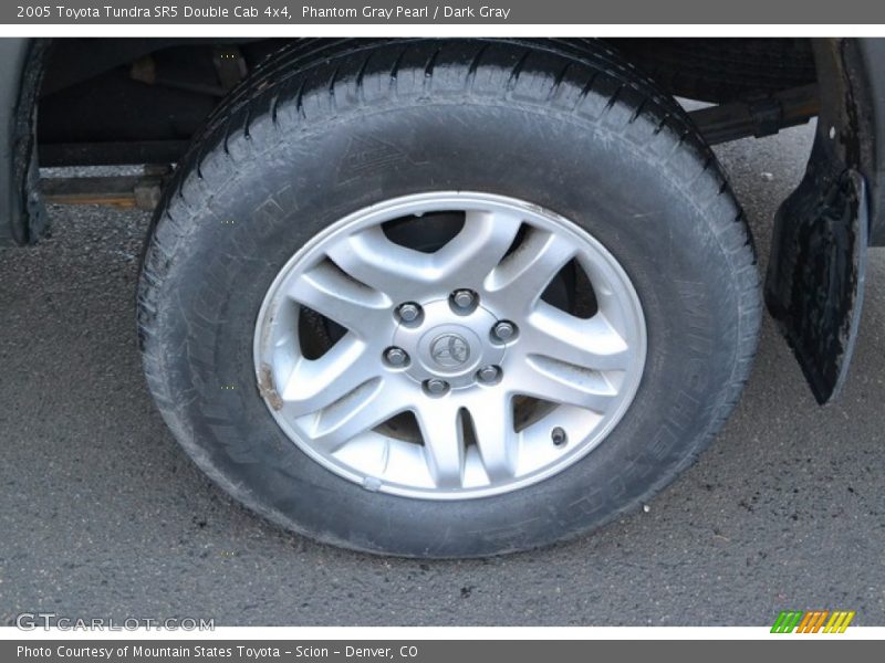 Phantom Gray Pearl / Dark Gray 2005 Toyota Tundra SR5 Double Cab 4x4