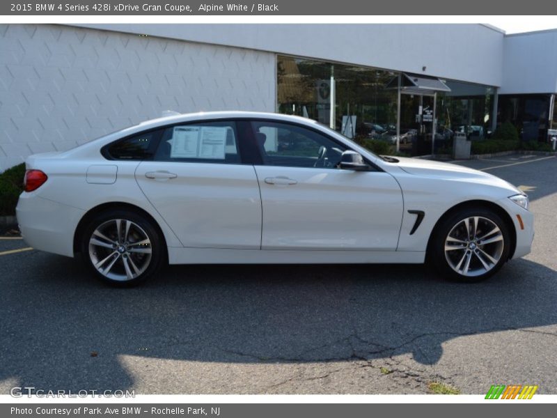 Alpine White / Black 2015 BMW 4 Series 428i xDrive Gran Coupe