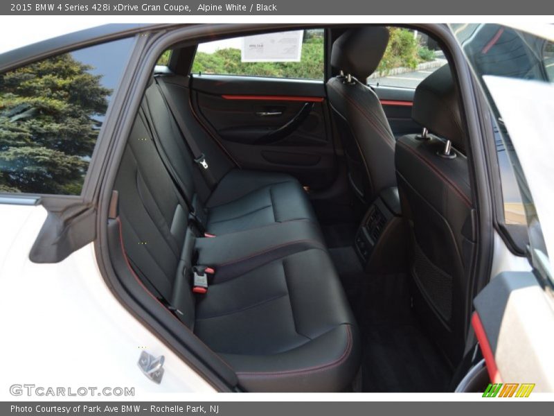 Rear Seat of 2015 4 Series 428i xDrive Gran Coupe