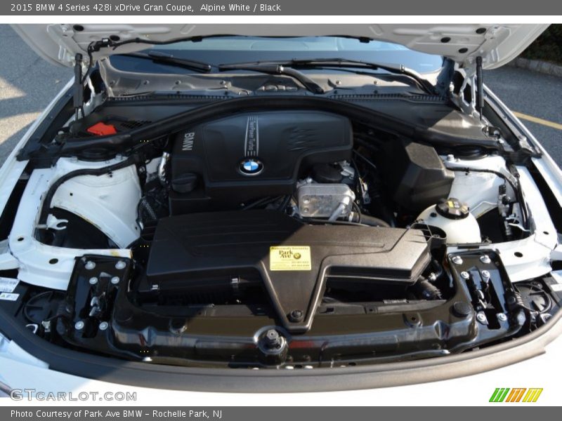 Alpine White / Black 2015 BMW 4 Series 428i xDrive Gran Coupe
