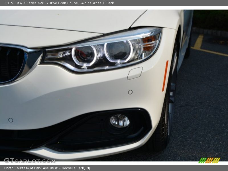 Alpine White / Black 2015 BMW 4 Series 428i xDrive Gran Coupe