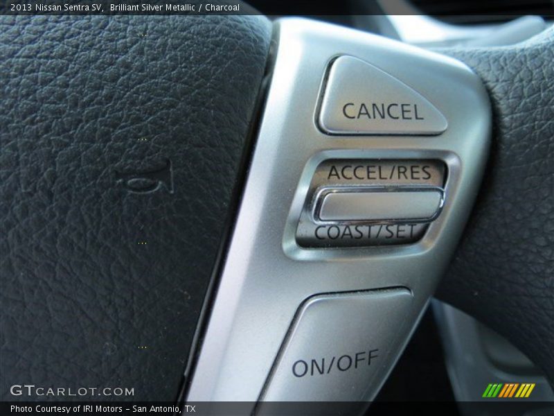 Brilliant Silver Metallic / Charcoal 2013 Nissan Sentra SV