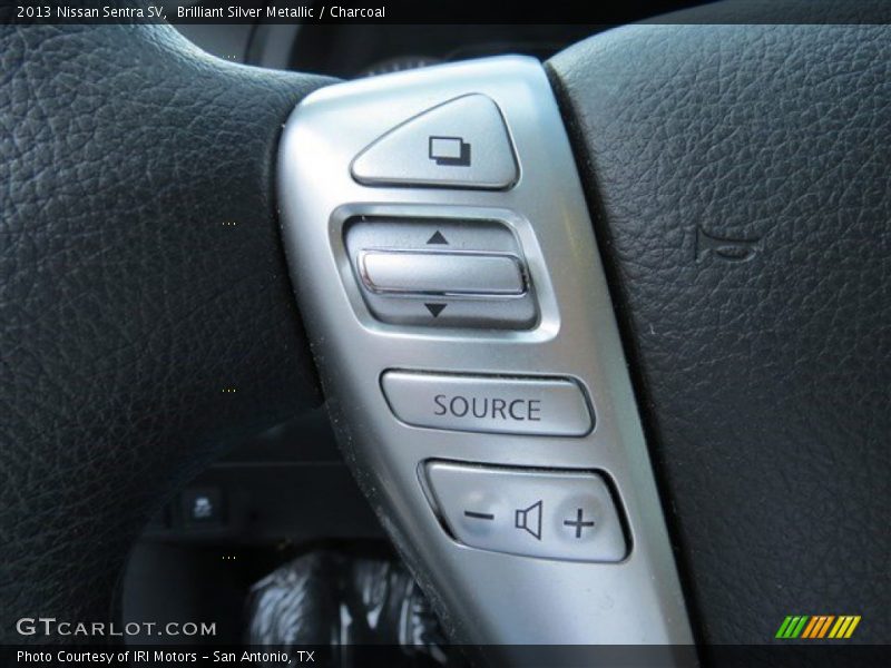 Brilliant Silver Metallic / Charcoal 2013 Nissan Sentra SV
