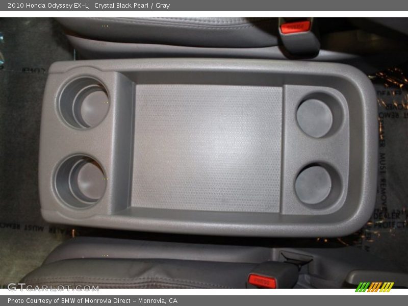 Crystal Black Pearl / Gray 2010 Honda Odyssey EX-L