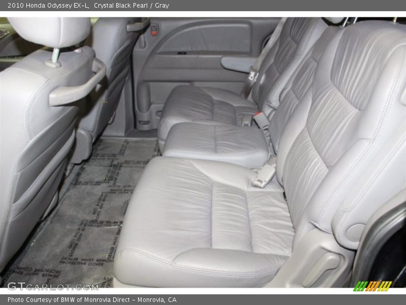 Crystal Black Pearl / Gray 2010 Honda Odyssey EX-L