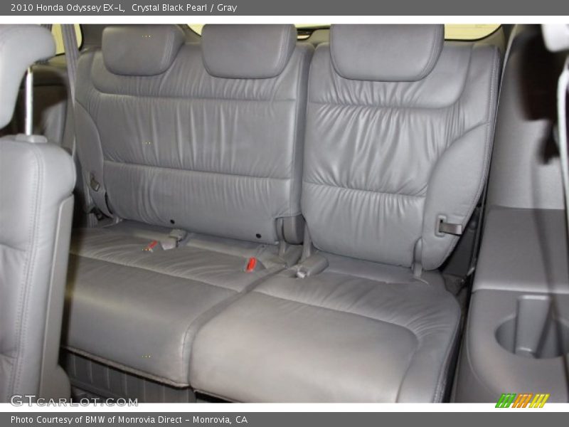Crystal Black Pearl / Gray 2010 Honda Odyssey EX-L