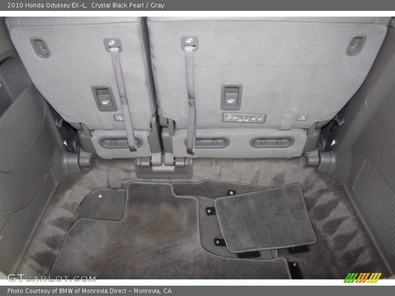 Crystal Black Pearl / Gray 2010 Honda Odyssey EX-L