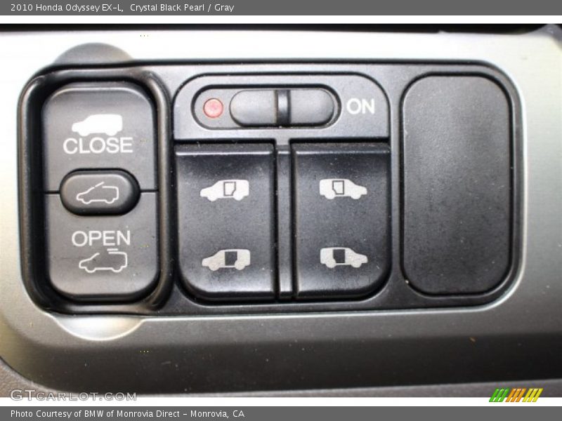 Crystal Black Pearl / Gray 2010 Honda Odyssey EX-L