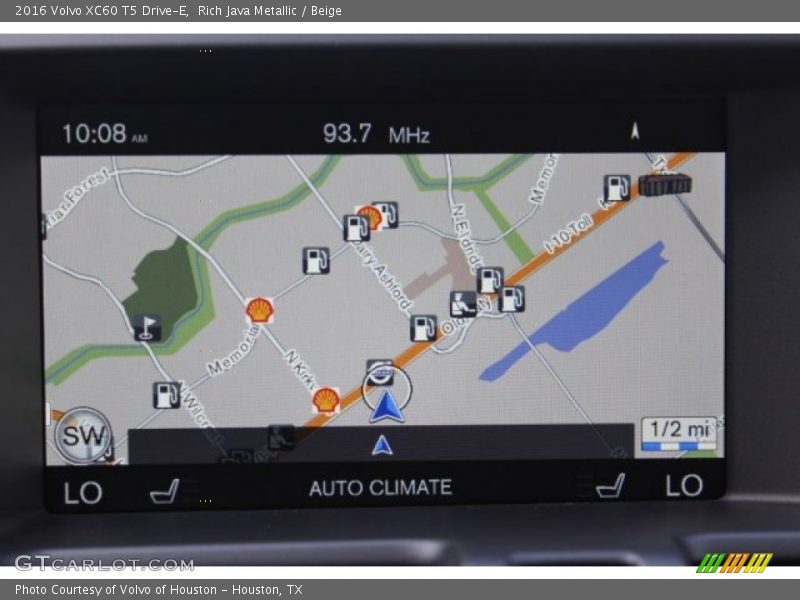 Navigation of 2016 XC60 T5 Drive-E