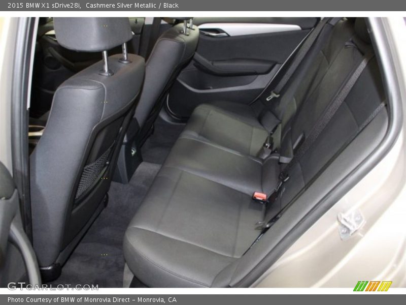 Cashmere Silver Metallic / Black 2015 BMW X1 sDrive28i