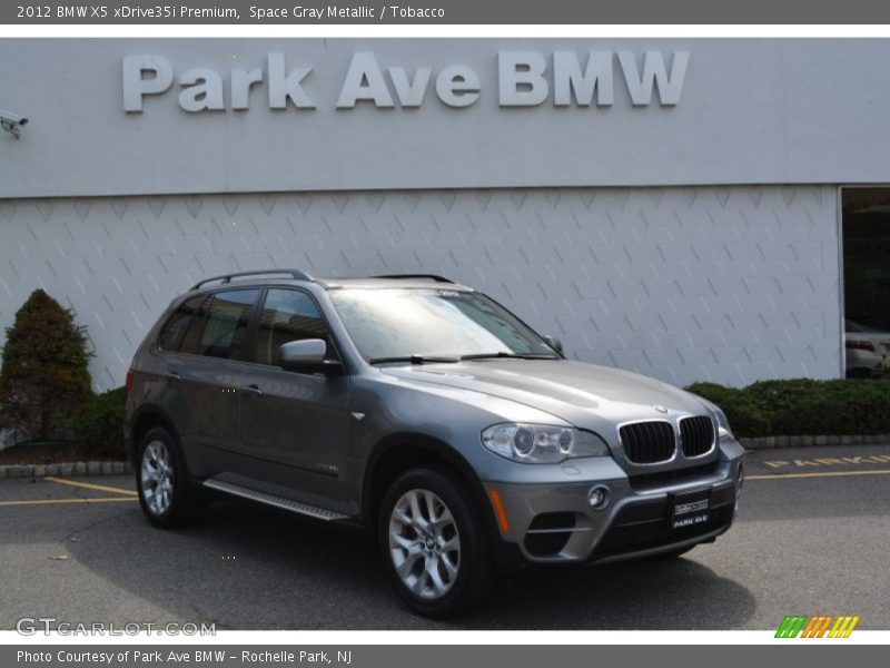 Space Gray Metallic / Tobacco 2012 BMW X5 xDrive35i Premium