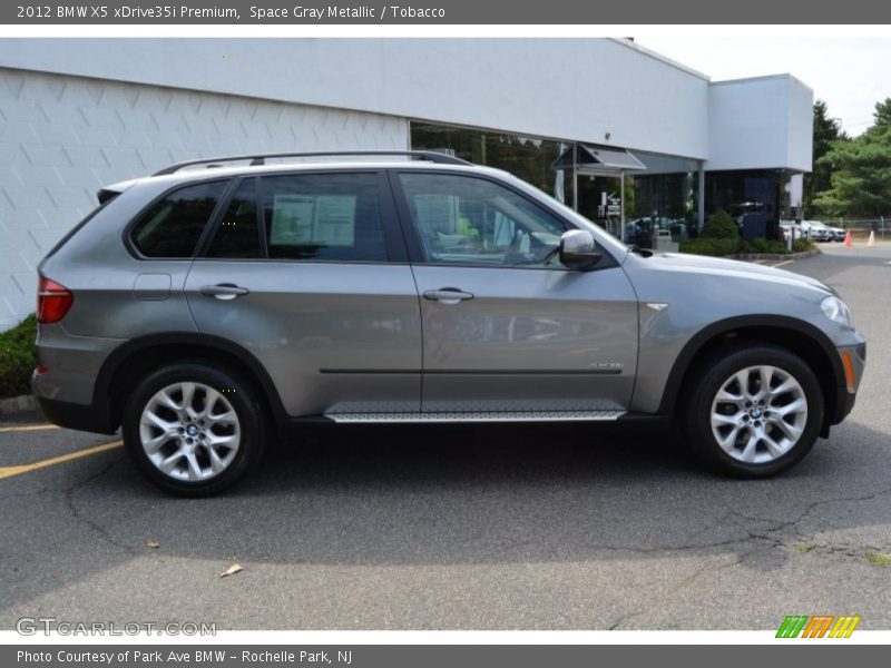 Space Gray Metallic / Tobacco 2012 BMW X5 xDrive35i Premium