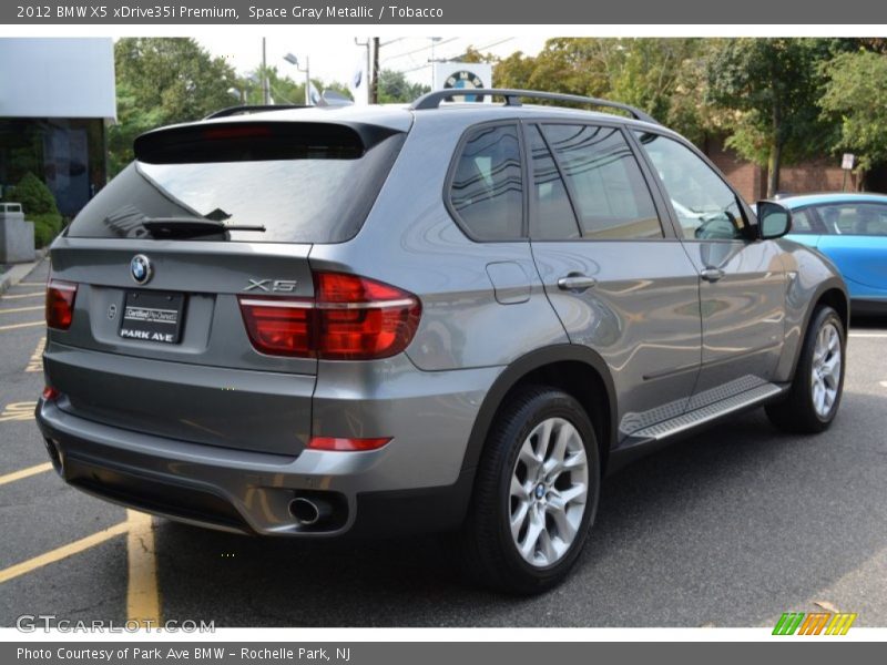 Space Gray Metallic / Tobacco 2012 BMW X5 xDrive35i Premium