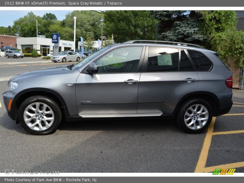 Space Gray Metallic / Tobacco 2012 BMW X5 xDrive35i Premium