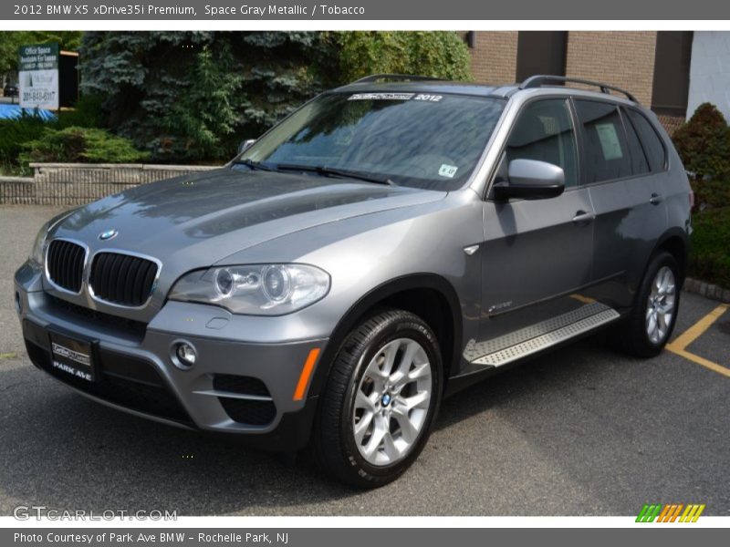 Space Gray Metallic / Tobacco 2012 BMW X5 xDrive35i Premium