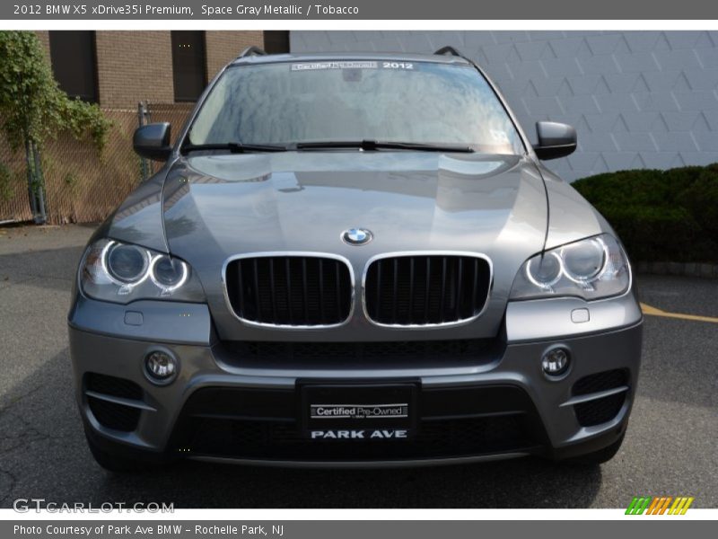 Space Gray Metallic / Tobacco 2012 BMW X5 xDrive35i Premium