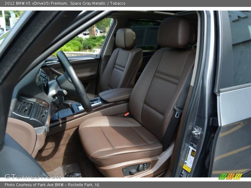 Space Gray Metallic / Tobacco 2012 BMW X5 xDrive35i Premium