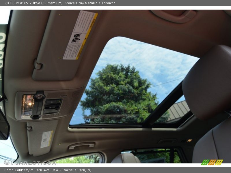 Space Gray Metallic / Tobacco 2012 BMW X5 xDrive35i Premium
