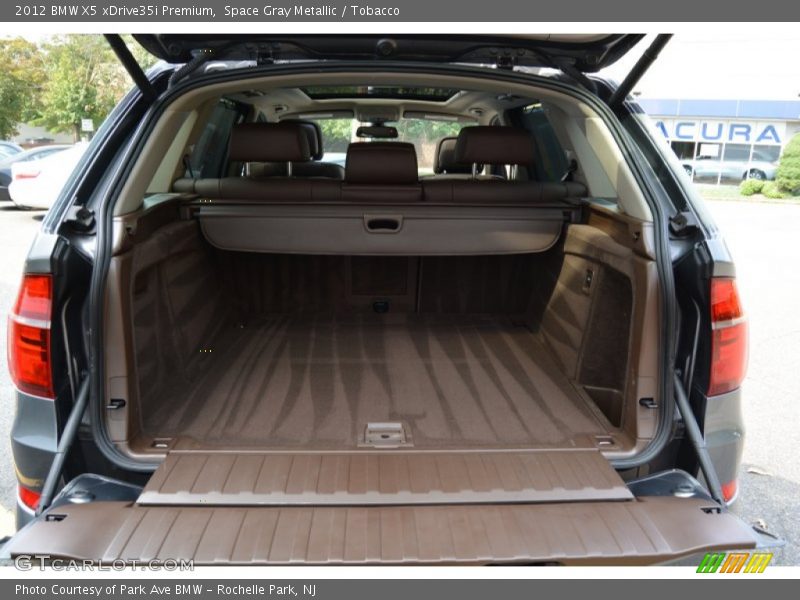 Space Gray Metallic / Tobacco 2012 BMW X5 xDrive35i Premium
