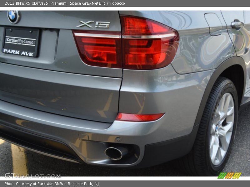 Space Gray Metallic / Tobacco 2012 BMW X5 xDrive35i Premium