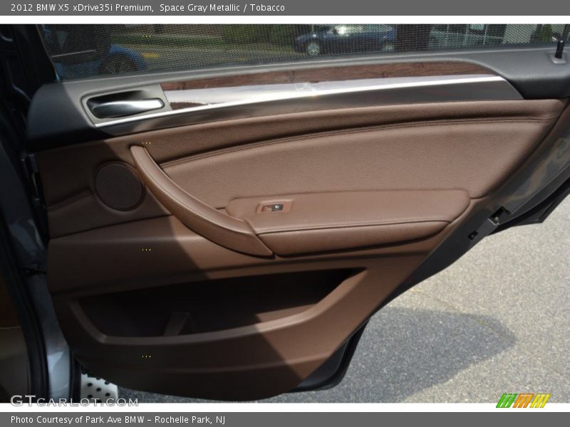 Space Gray Metallic / Tobacco 2012 BMW X5 xDrive35i Premium