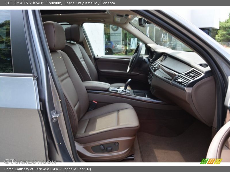 Space Gray Metallic / Tobacco 2012 BMW X5 xDrive35i Premium