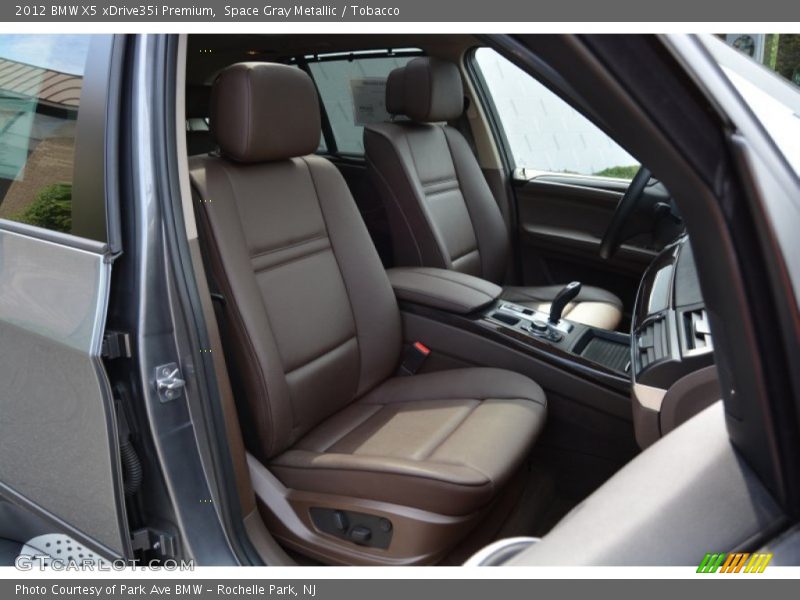 Space Gray Metallic / Tobacco 2012 BMW X5 xDrive35i Premium