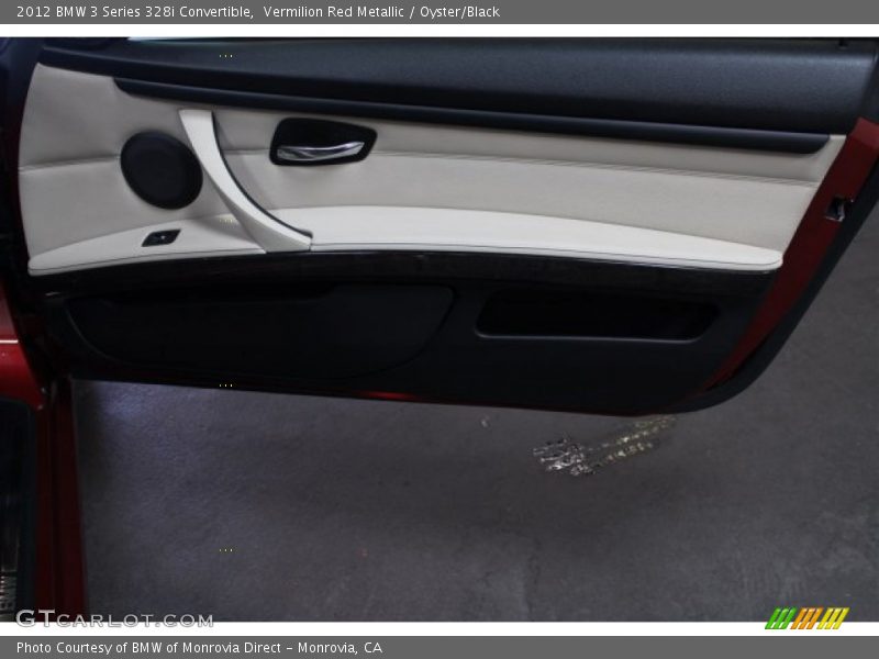 Vermilion Red Metallic / Oyster/Black 2012 BMW 3 Series 328i Convertible