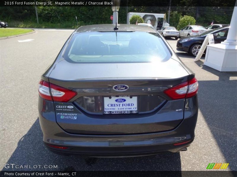 Magnetic Metallic / Charcoal Black 2016 Ford Fusion Energi SE