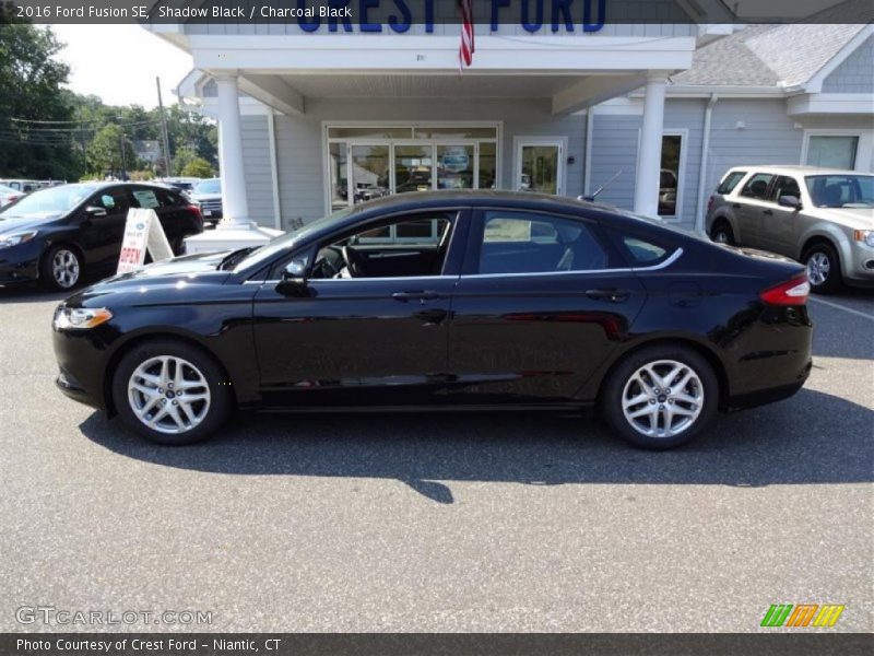 Shadow Black / Charcoal Black 2016 Ford Fusion SE