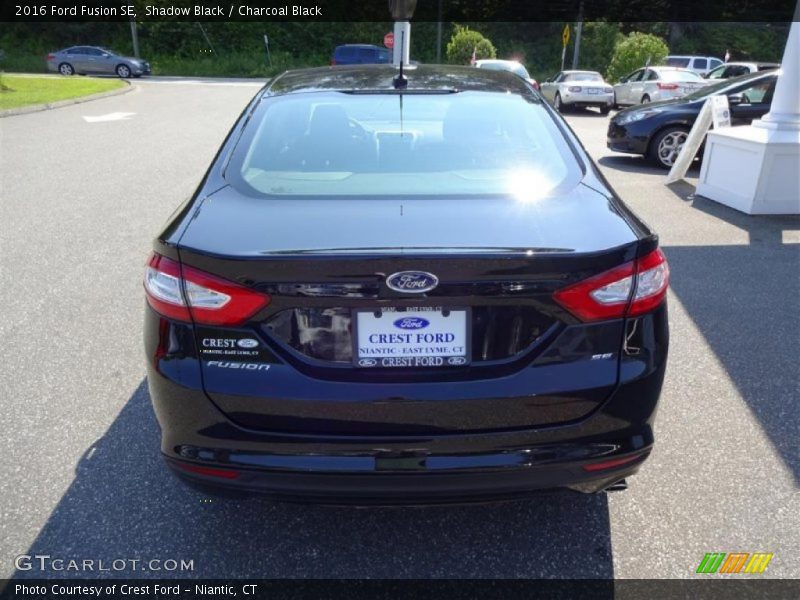 Shadow Black / Charcoal Black 2016 Ford Fusion SE