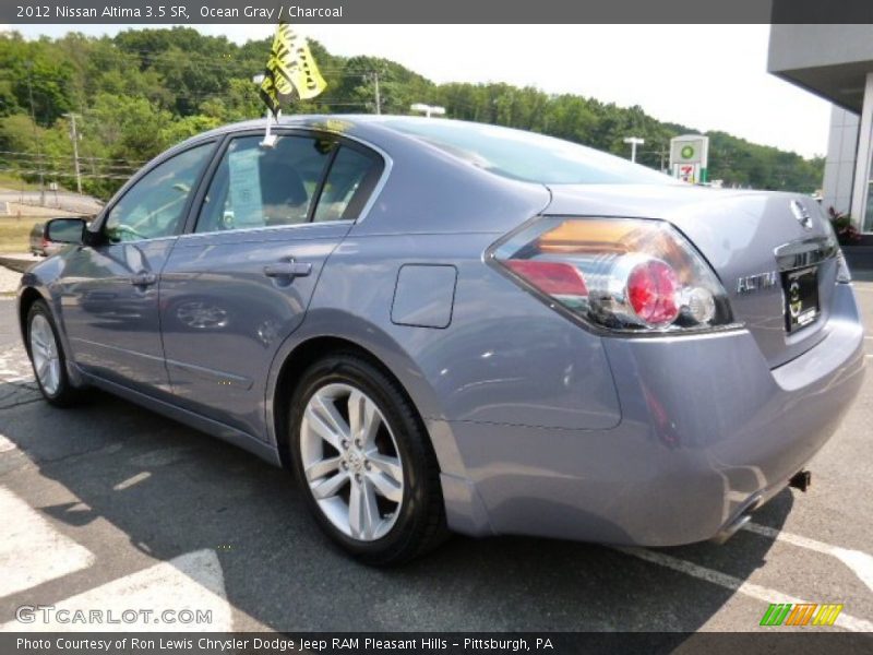 Ocean Gray / Charcoal 2012 Nissan Altima 3.5 SR