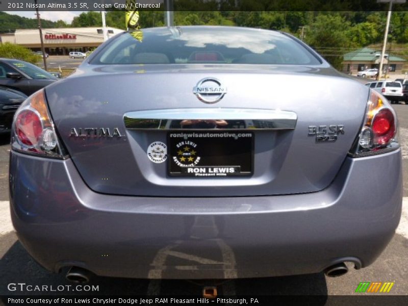 Ocean Gray / Charcoal 2012 Nissan Altima 3.5 SR