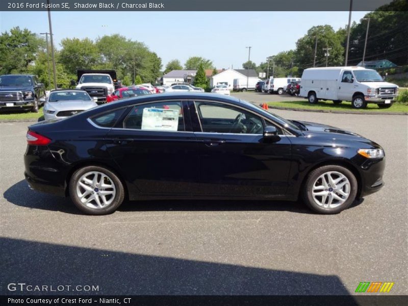 Shadow Black / Charcoal Black 2016 Ford Fusion SE