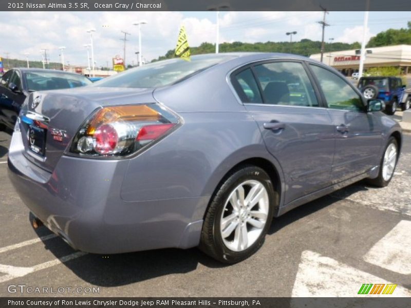 Ocean Gray / Charcoal 2012 Nissan Altima 3.5 SR
