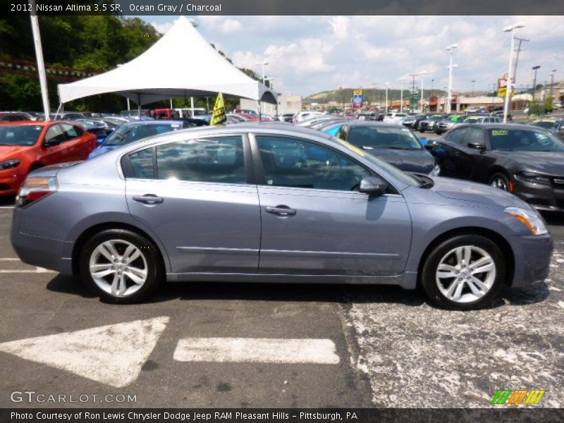 Ocean Gray / Charcoal 2012 Nissan Altima 3.5 SR