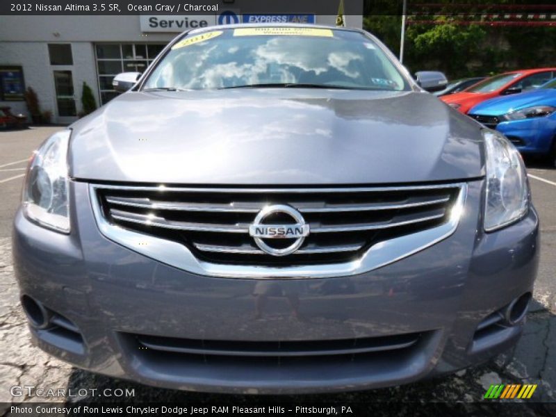 Ocean Gray / Charcoal 2012 Nissan Altima 3.5 SR