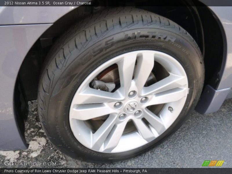 Ocean Gray / Charcoal 2012 Nissan Altima 3.5 SR