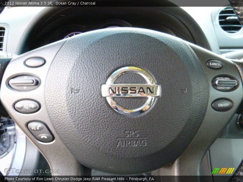 Ocean Gray / Charcoal 2012 Nissan Altima 3.5 SR