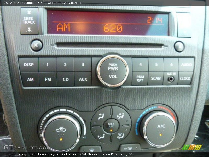 Ocean Gray / Charcoal 2012 Nissan Altima 3.5 SR
