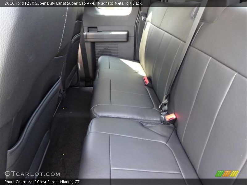 Magnetic Metallic / Black 2016 Ford F250 Super Duty Lariat Super Cab 4x4